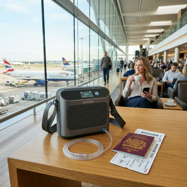 Welcher Sauerstoffkonzentrator für die Reise? (Mobil & Flugzeugzulassung)