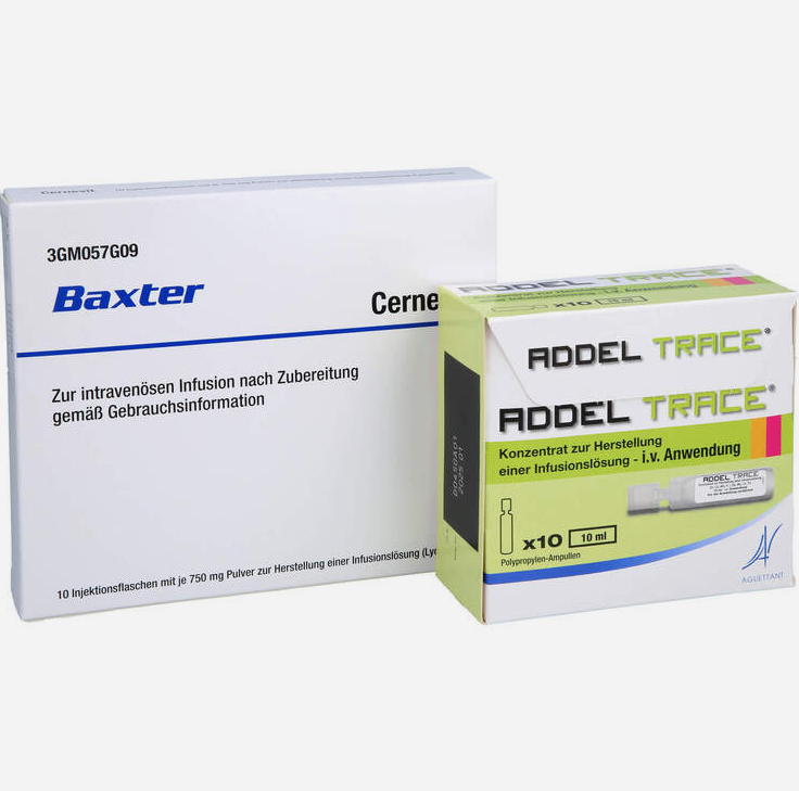 OLIMEL 4,4% E + Cernevit + ADDEL TRACE Set 2000 ml (8er VE)