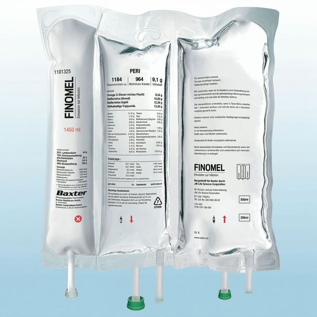 Finomel Peri Emulsion zur Infusion 1450 ml (4er VE)