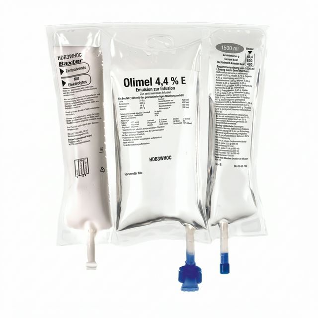OLIMEL 4,4% E Emulsion zur Infusion 1500 ml (4er VE)