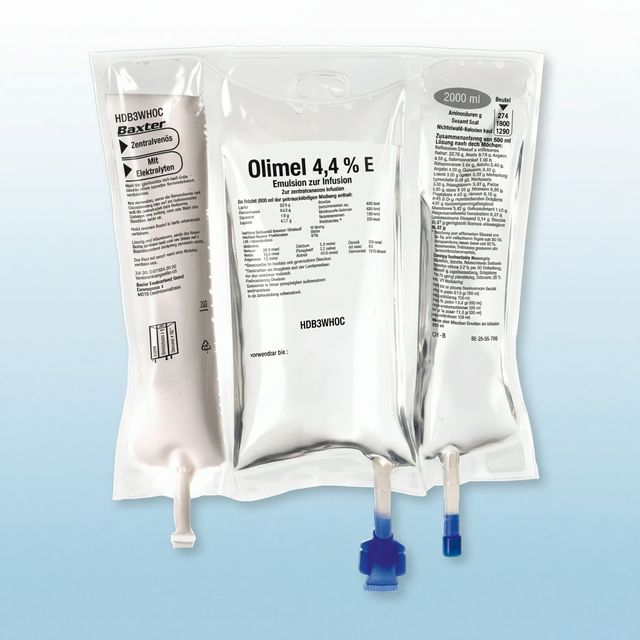 OLIMEL 4,4% E Emulsion zur Infusion 2000 ml (4er VE)