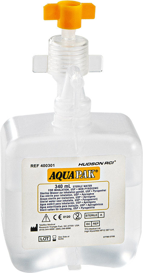AQUAPAK® Einweg-Befeuchtersystem für Sauerstoffanlagen (340 ml)
