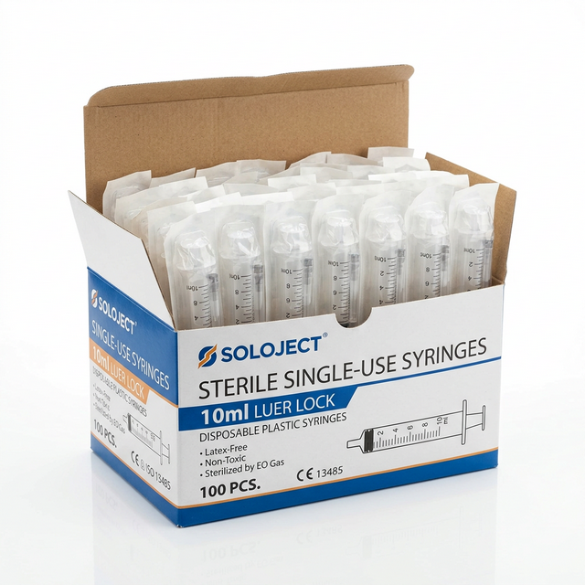 B. Braun Omnifix Luer Lock Solo 10 ml – 3-teilige Einmalspritzen (100 Stück)