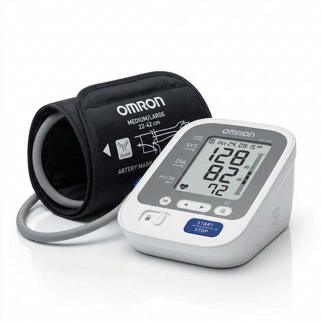 Omron M500 Intelli IT Oberarm-Blutdruckmessgerät – AFib-Erkennung & Bluetooth App