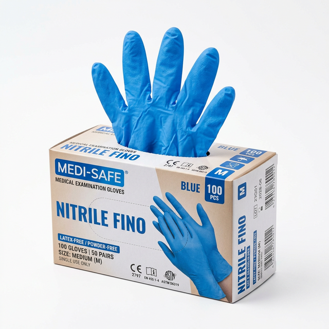 Hartmann Peha-soft nitrile fino Untersuchungshandschuhe – latexfrei, puderfrei (100 Stück)